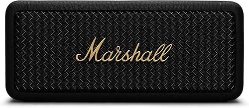 Marshall - Altavoz portátil Emberton II BT - Negro y latón (renovado)