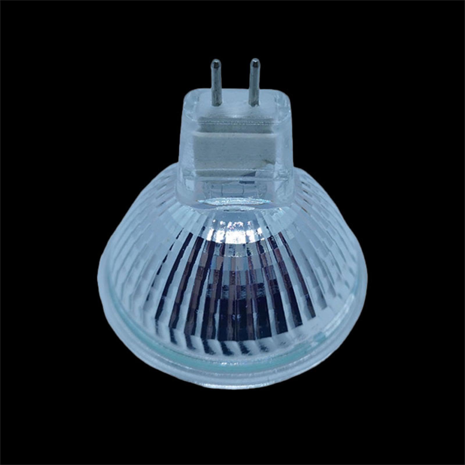 Spot Ampoule MR16 24V 50W Ampoules Halogènes 2 Broches Gu5.3 Base Dimmable 24V 20W MR16 Ampoule Halogène Blanc Chaud 10Pc 35W
