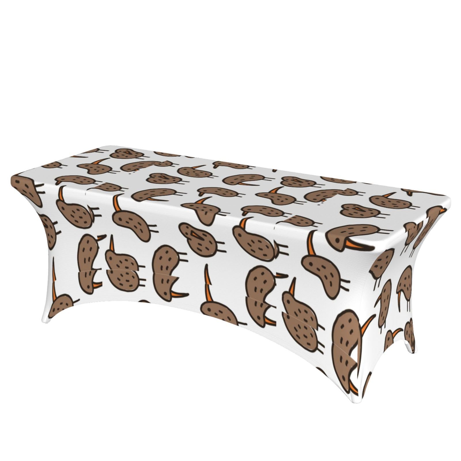 ERCgad Kiwi Birds Cute Print Rectangular Tablecloth Dining Banquet Party Events Home Celebration Table Cover