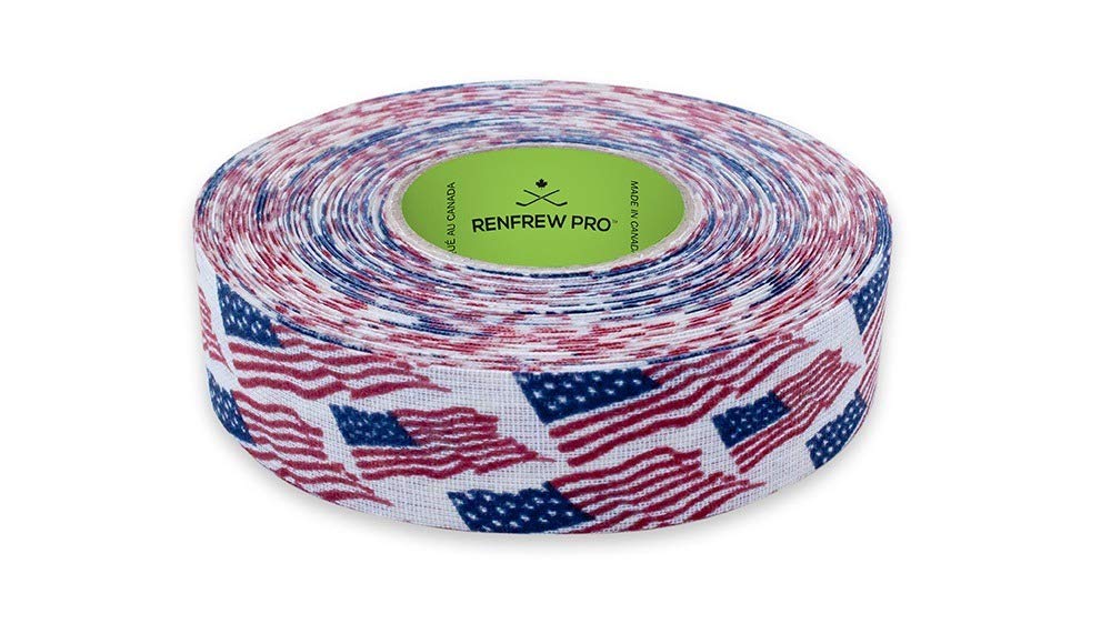 Renfrew Scapa Tapes Renfrew Bright or Patterned Cloth Hockey Tape - 1 Inch - USA - 1 Inch