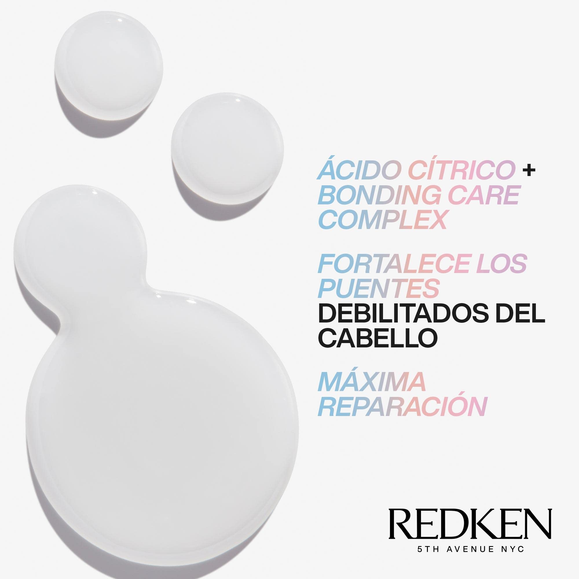 Redken, Pack Champú + Acondicionador para Fortalecer todo tipo de Cabellos, Sin Sulfatos, Acidic Bonding Concentrate, 300 ml + 300 ml