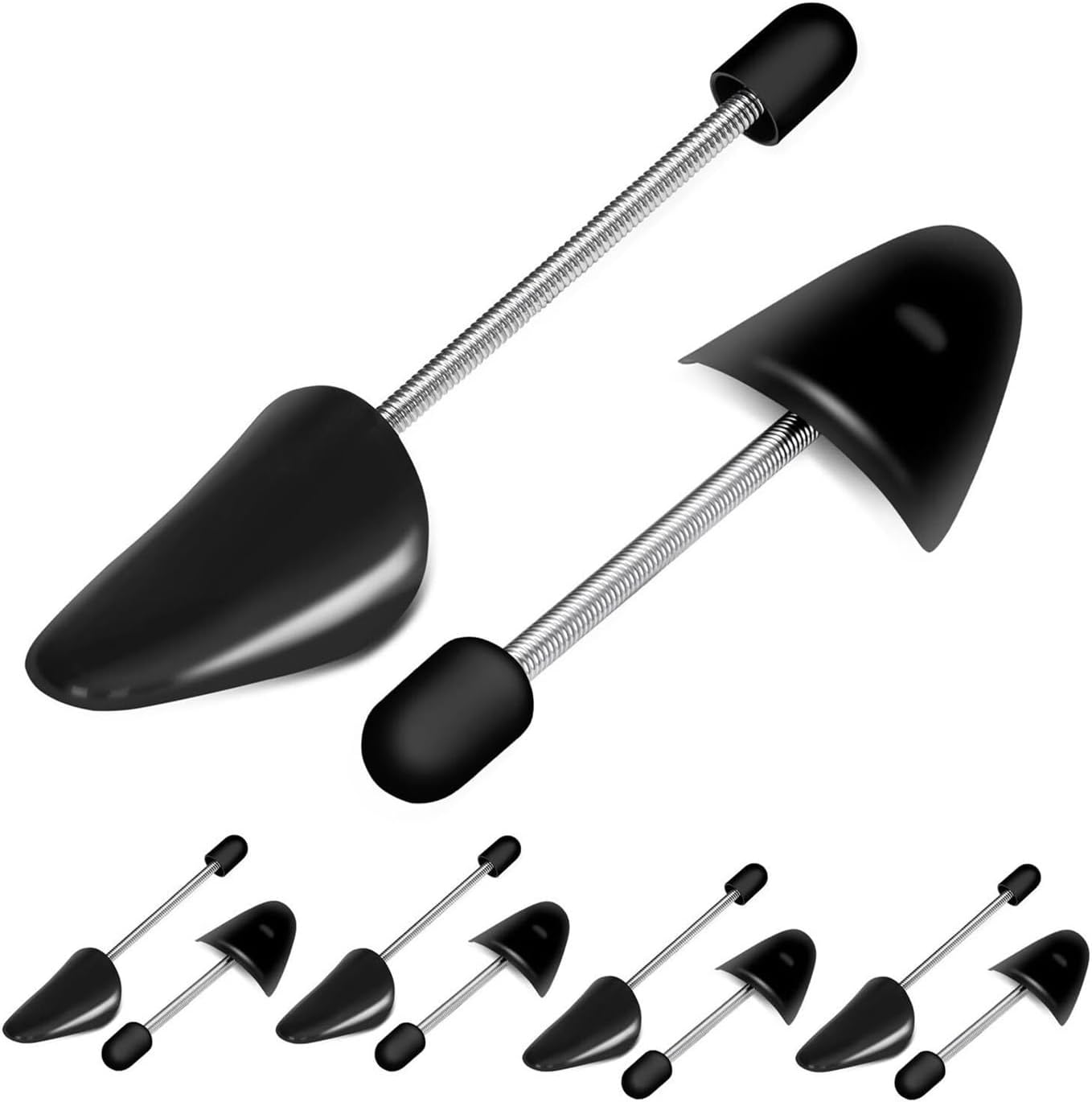 Boot Stand Up Inserts Boot Stand Up Inserts 6 Pairs Plastic Shoe Stretcher - Adjustable Length Trees Shaper Rack