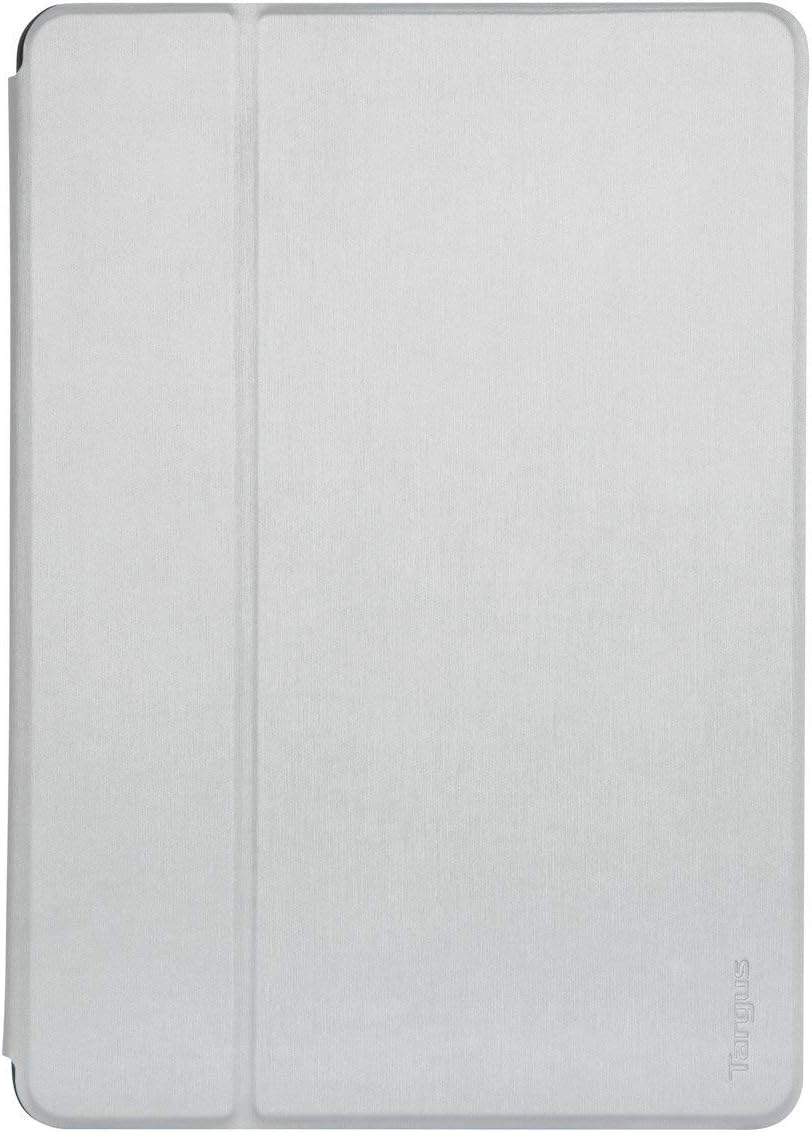 Click-In Apple iPad (7th Gen/9th Gen) 10.2-Inch, iPad Air 10.5-Inch and iPad Pro 10.5-Inch Protective Tablet Cover Case, Drop- Safe Protection, Water-resistant, Silver (THZ85008GL)