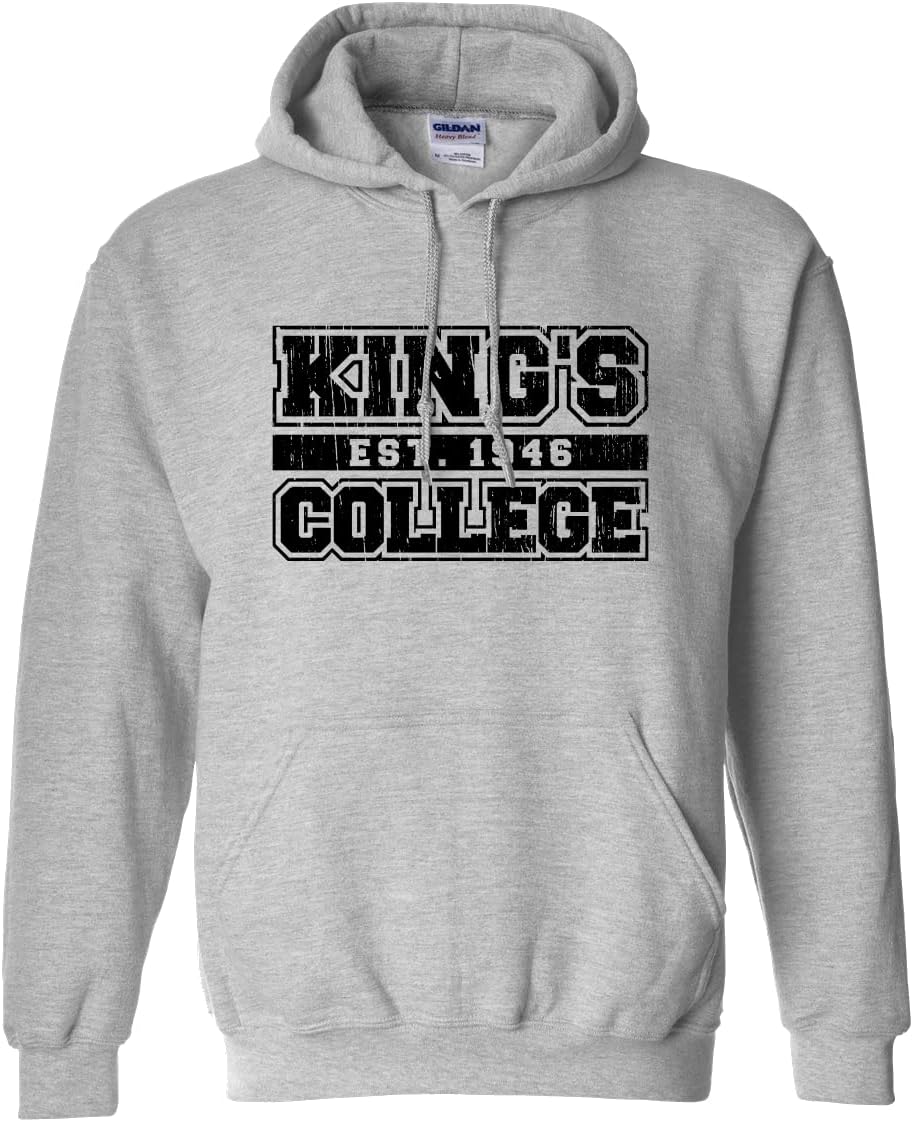 CreateMyTee King's College Est 1946 Unisex Hooded Sweatshirt - King's Monarchs Apparel