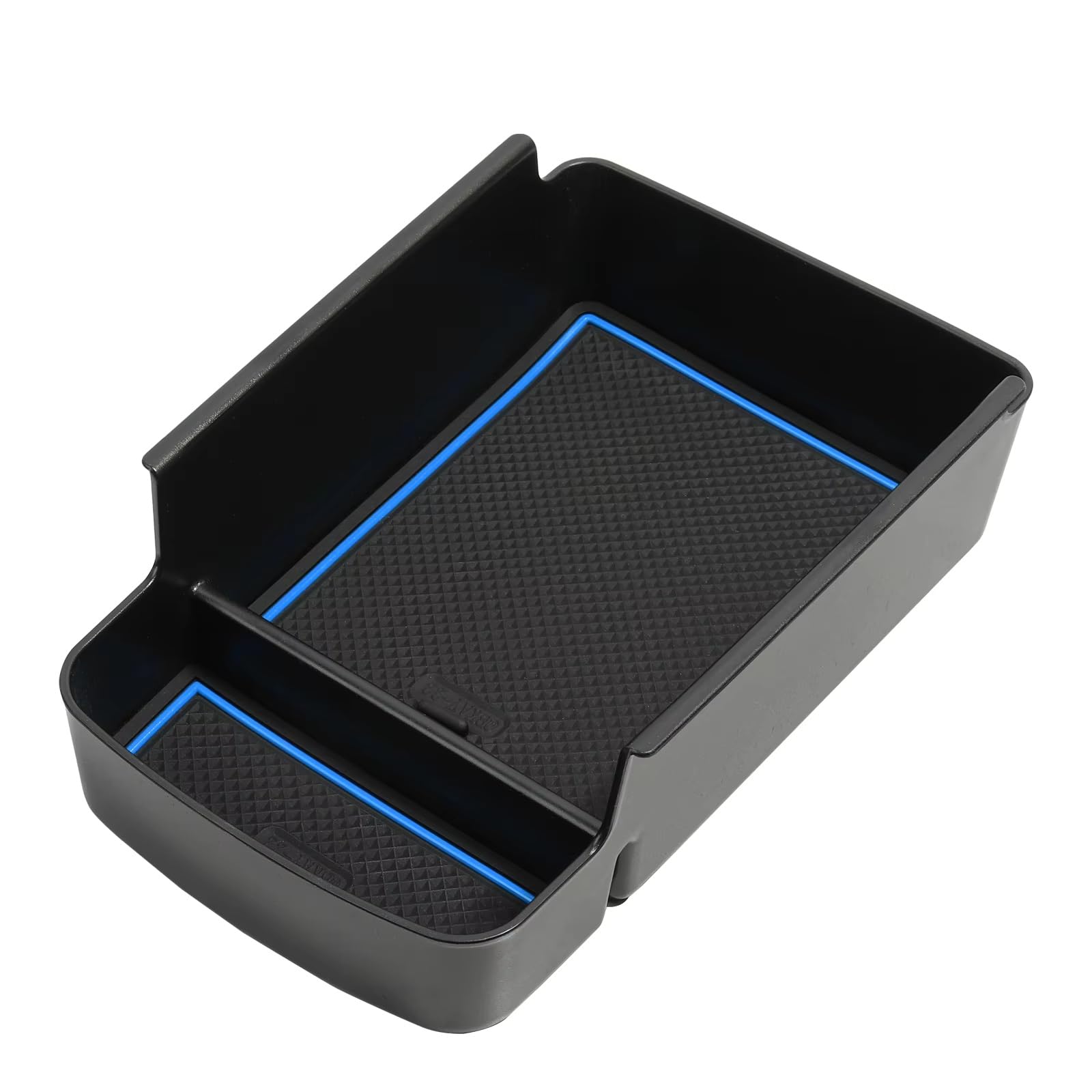 SZTMYVUW Interior Storage Box Compatible With Chevrolet For Trax 2024 2025 2026 Center Console Armrest Storage Box Organizer Tidying Accessories(Blue)
