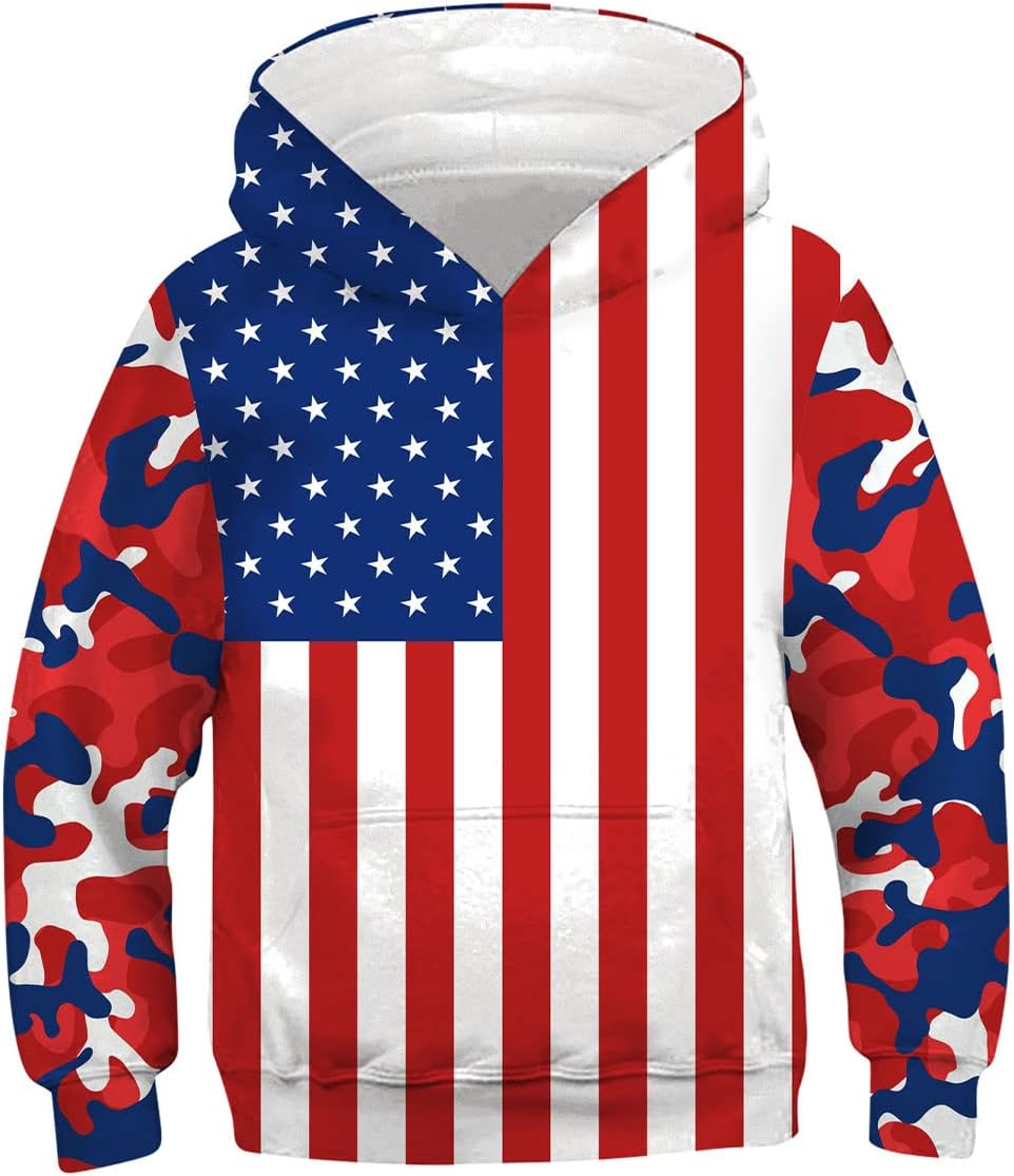 AhegaoMen Women Novelty Pullover Hoodies 3D Realistic Printed Pattern Fashion Sweatshirt with Pocket