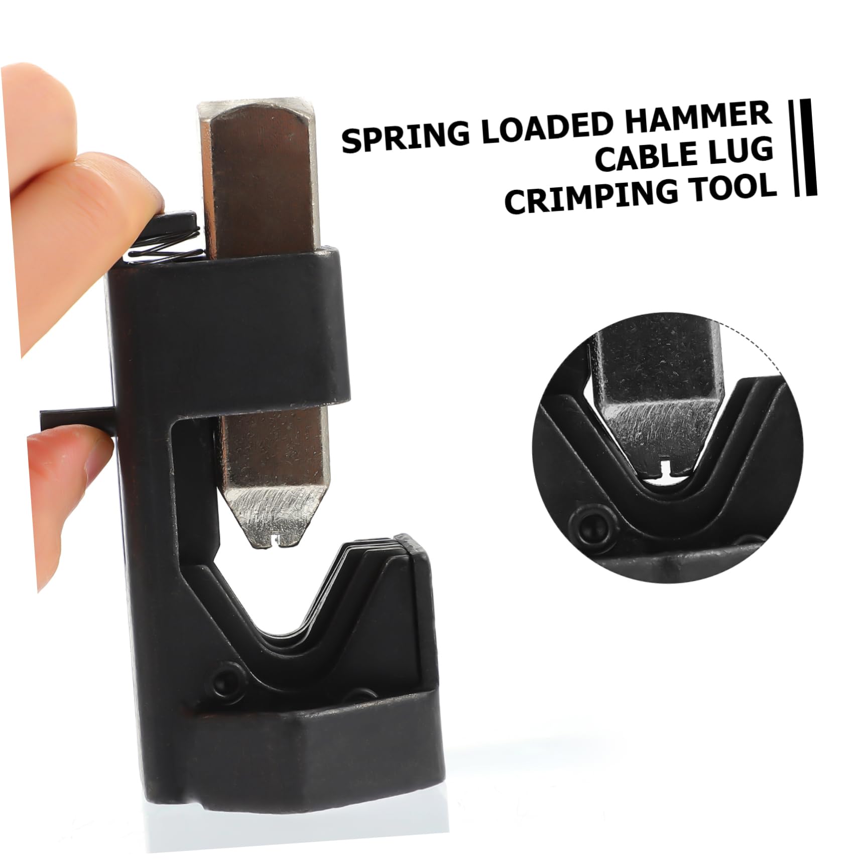 UPKOCH Alicates para crimpar baterías herramienta que prensa de martillo tenazas herramienta alicates que prensan crimpadora de orejetas de martillo prensado conector arrastrar