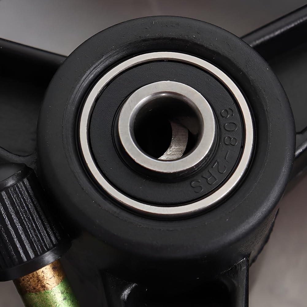 1 Par de Ruedas Delanteras de Repuesto para Silla de Ruedas de 6 pulgadas, Accesorio para Silla de Ruedas Manual de 6 x 1 1/4, Inflables Neumáticos, Ruedas para Andador