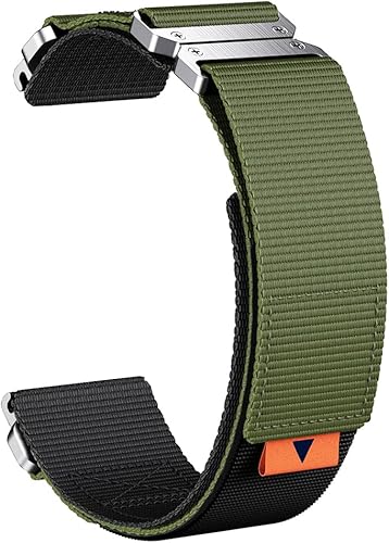 Miniatura 24 de Correa de repuesto para Fenix 7X/6X/5X Plus, 1.024 in QuickFit Nylon Watch Strap para Garmin Fenix 7X/6X Pro/5X Plus/Tactix 7 Delta/Enduro 2 bandas
