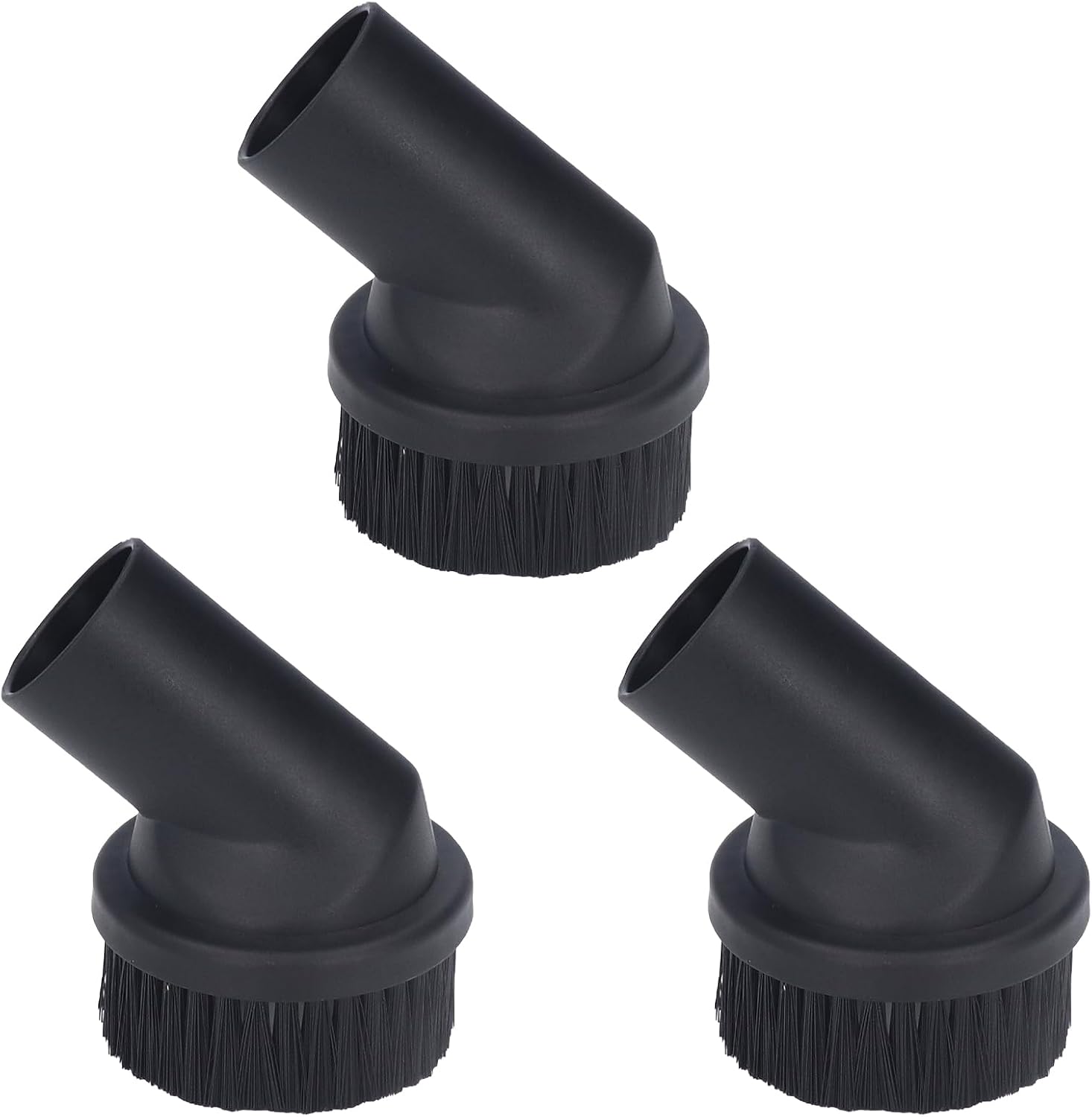 3Pcs Vacuum Cleaner Brush, Round Horsehair Round Brush, 35mm Horse Hair
