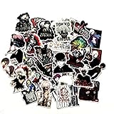 Wasserdicht Fnn-Party 100 Stück Fashion Sticker Vinyl Wasserdicht Aufkleber für Motorrad Fahrrad Skateboard Snowboard Fahrrad Gepäck Tokyo Ghoul