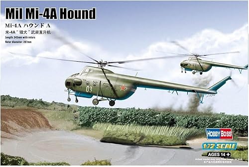 Hobby Boss Mil Mi-4A Hound A Kit de construcción de modelo de avión