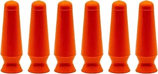 DMV Scleral Cup Lens Inserter Pack of 6, Ventless Contacts Inserter Tool for Scleral Lenses, Hard Contact Lenses, and Prosthetic Eyes, Applies Contacts Safely, Comfortably & Hygienically