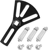 Vista 6 de Herramienta de extracción de bomba de combustible para automóvil, herramienta de anillo de bloqueo de bomba de combustible con 3 brazos ajustables