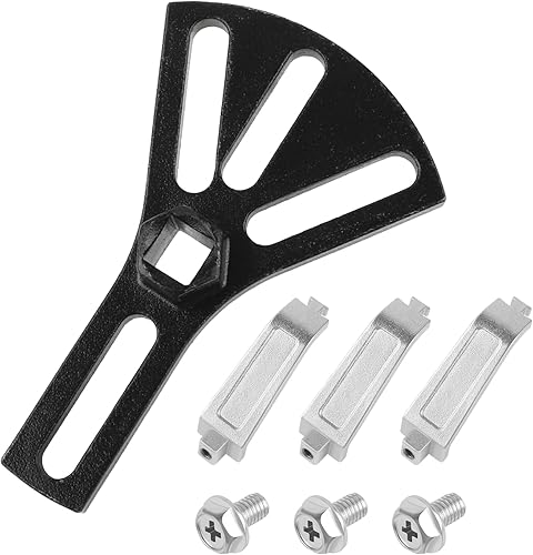 Miniatura 6 de Herramienta de extracción de bomba de combustible para automóvil, herramienta de anillo de bloqueo de bomba de combustible con 3 brazos ajustables