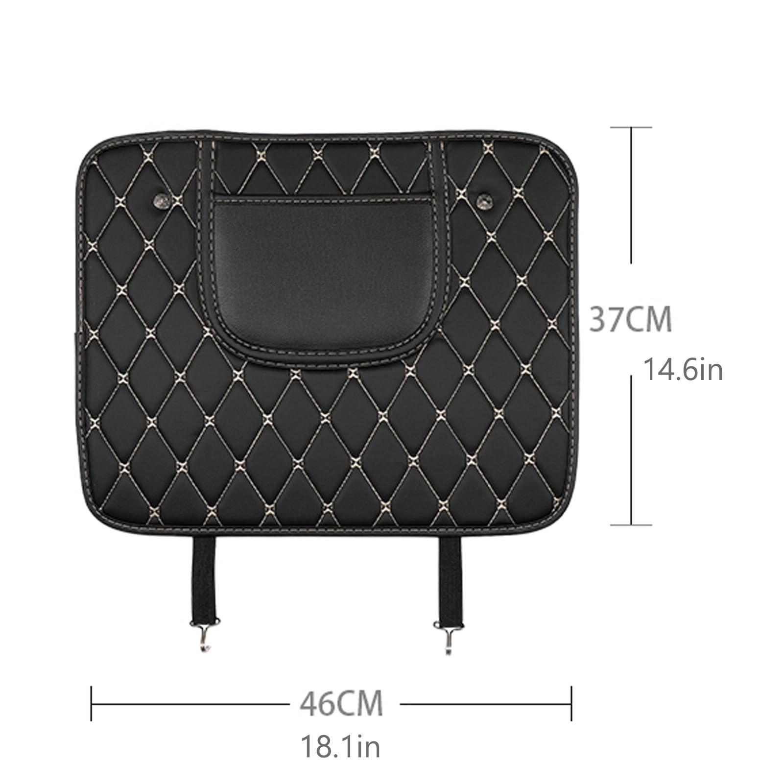2 Piezas Almohadilla Antipatada Trasera para Asiento de Coche para Nissan Almera/Juke/GT-R/Leaf / / Maxima/Micra/Murano, Protectores de Asiento,- S