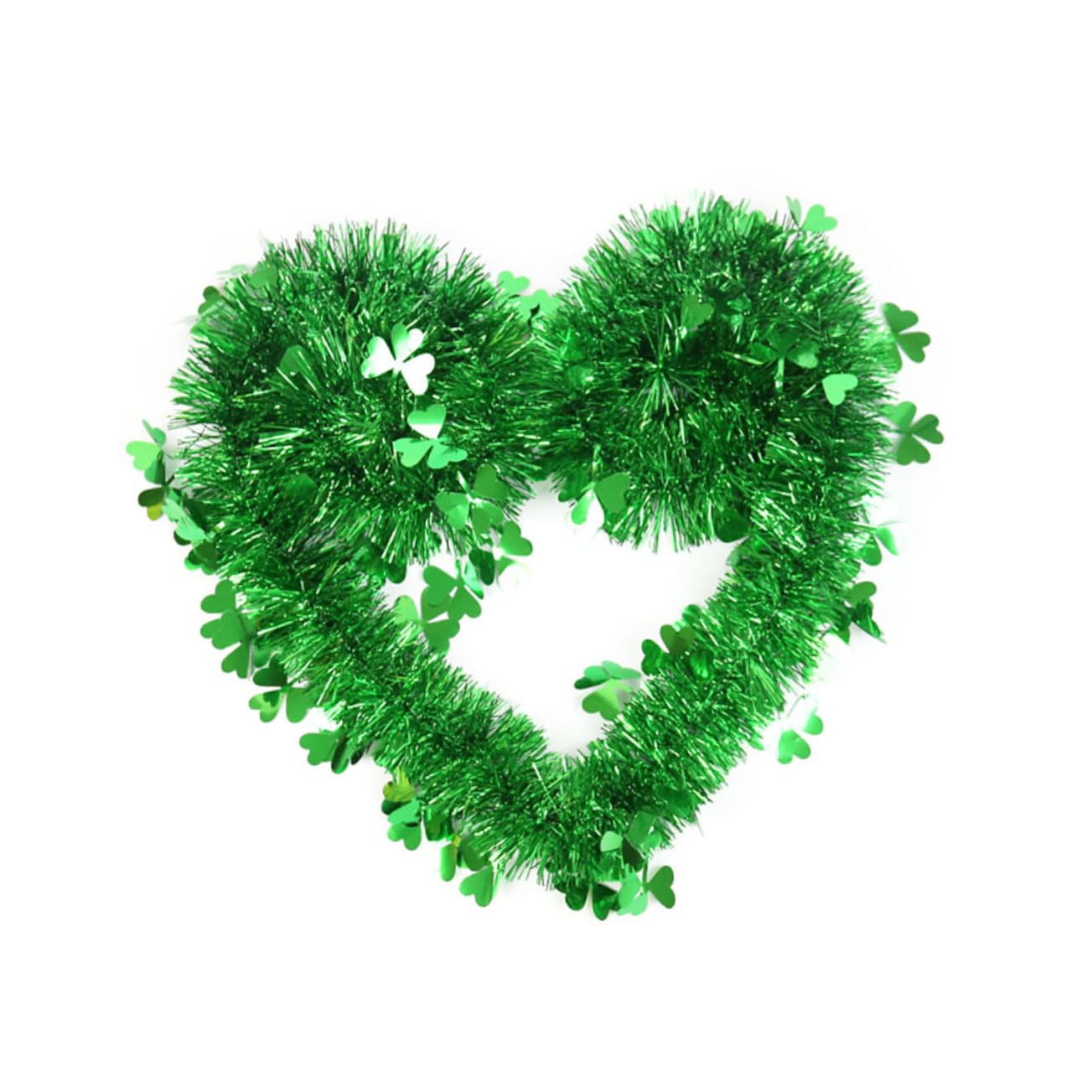 TOPBATHY 3 Sätze Klee Farbiger Streifen St Patricks Day Lametta Girlande Quastengirlande Faschingsdekoration Fasching Dekoration Girlanden Festliche Anhängerdekorationen 3 Stück * 3