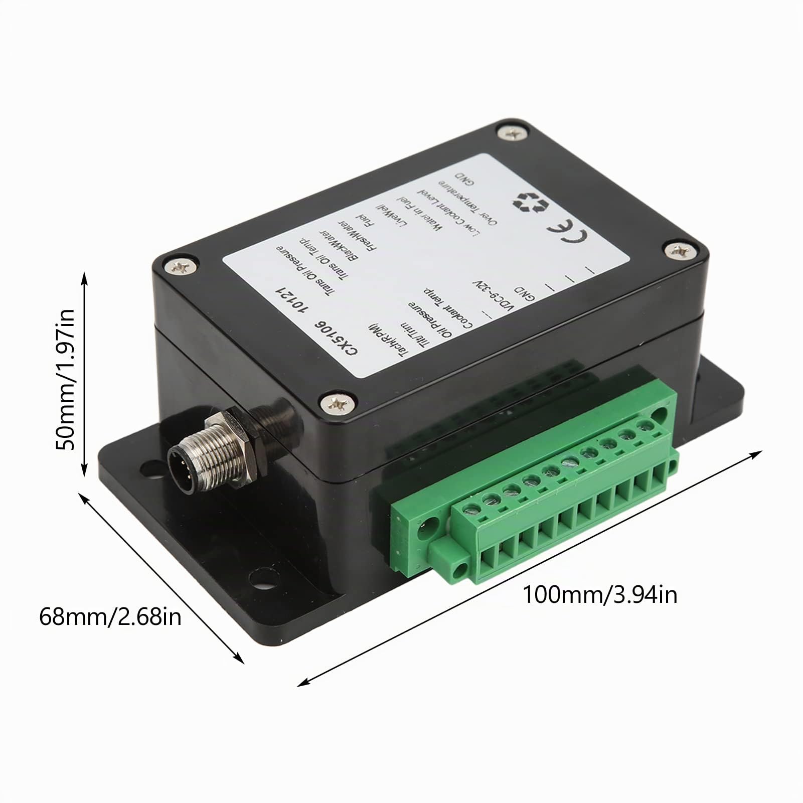 für NMEA 2000 Konverter, 13 Sensoren Sensor Singal Konverter 9‑32V DC ABS für Marineboot Yacht