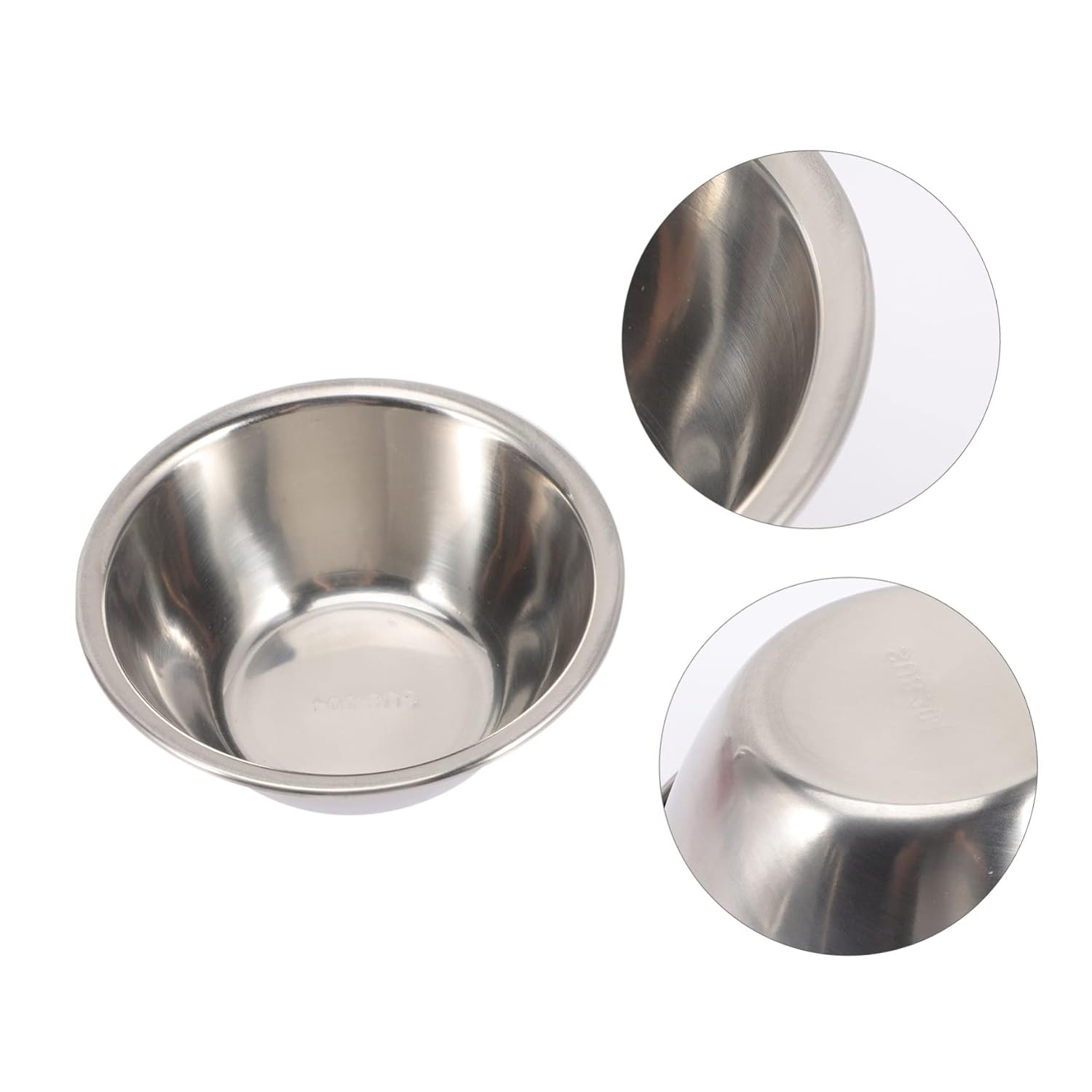 Silver Stainless Steel Medicine Measuring Bowl for Hospital Use