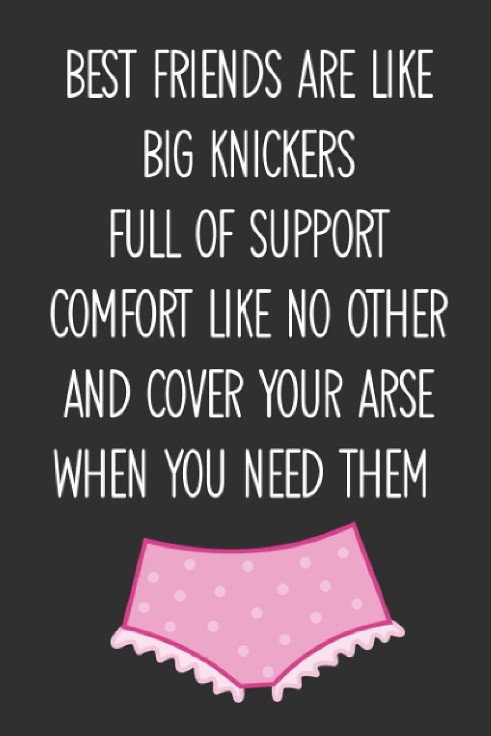 Best Friends Are Like Big Knickers: Funny Gift For Best Friend
