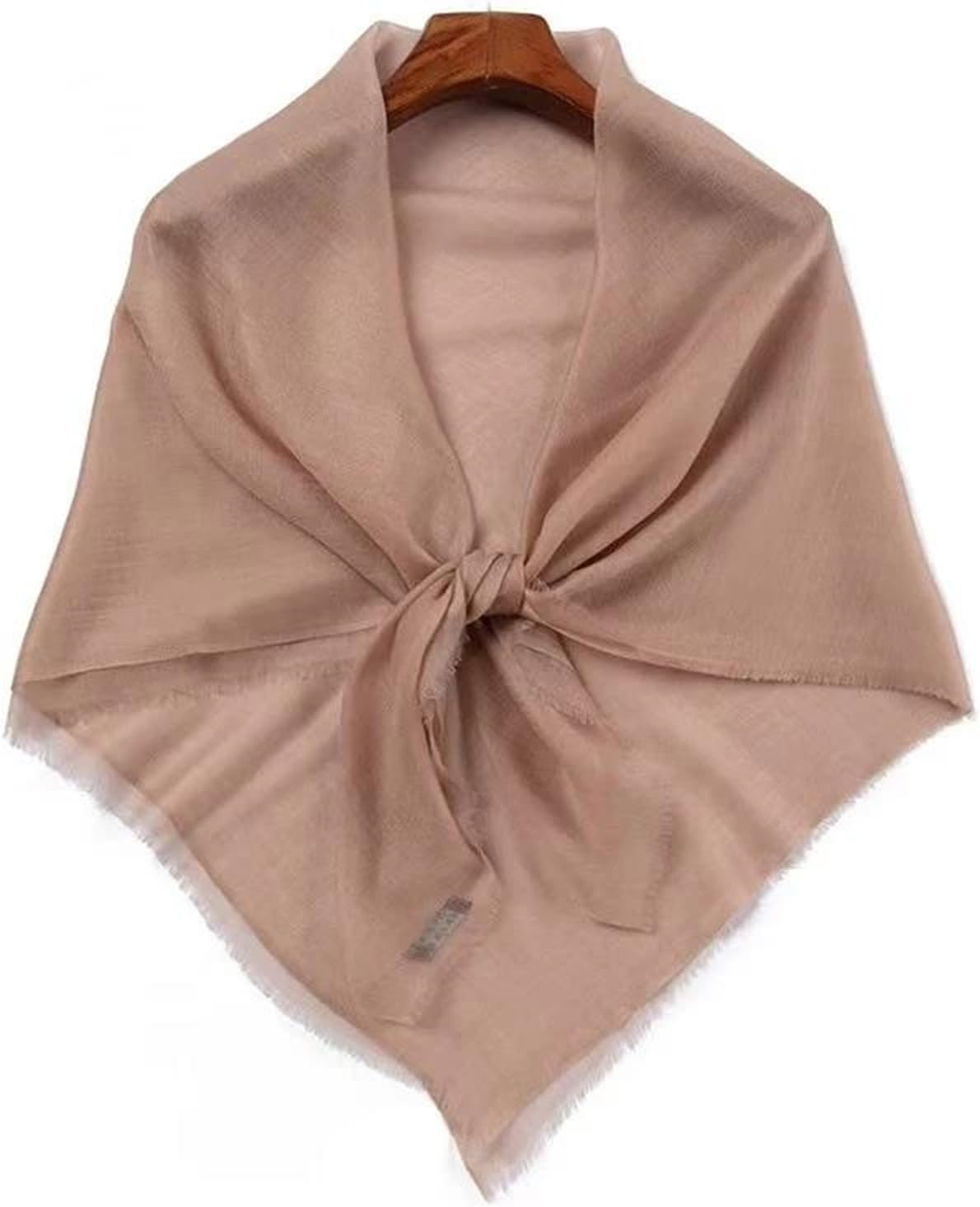 Women's 100-135Cm Square Cashmere Shawl Soft And Thin Ring Scarf For Multi-Functional Use As A Neck Or Wrap