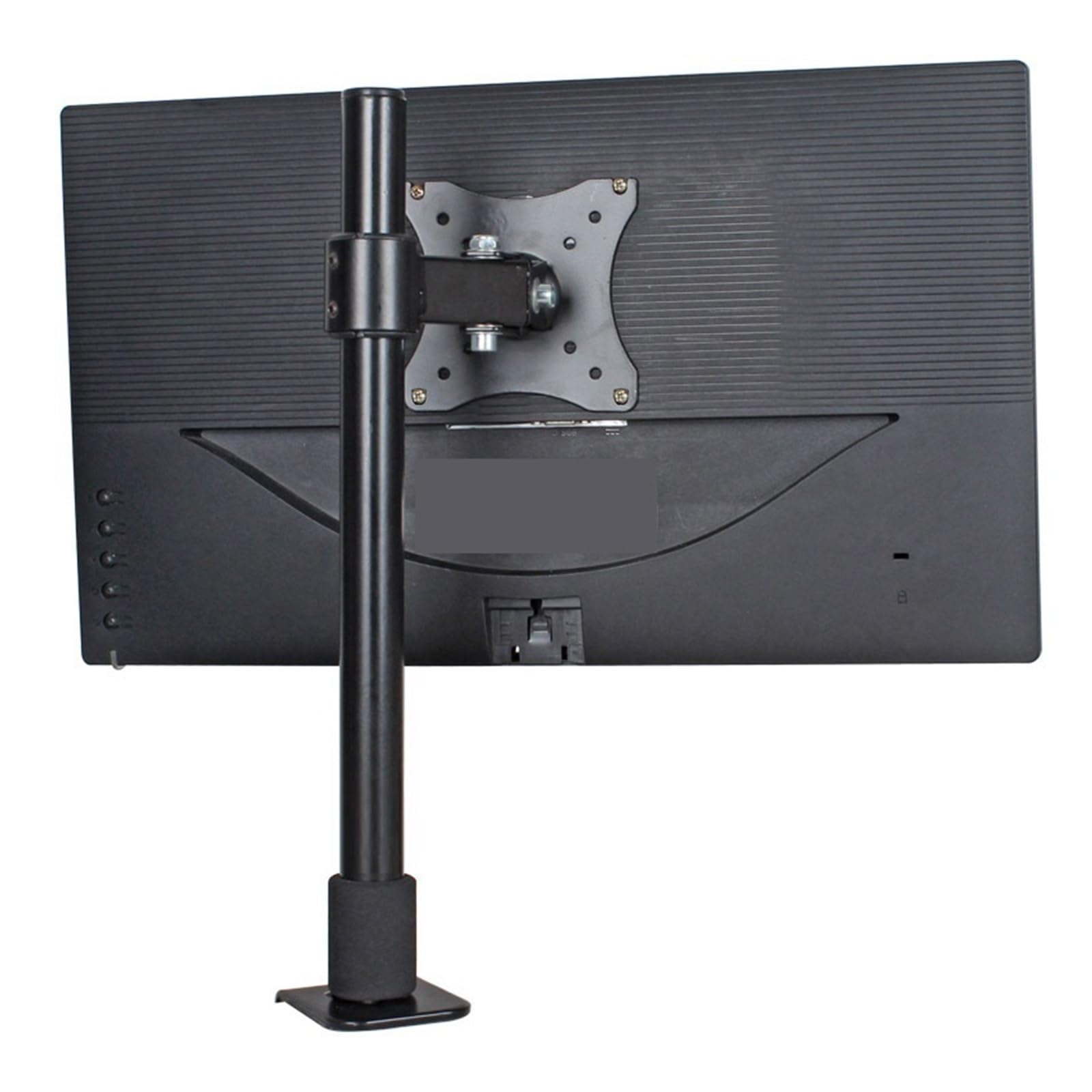 Braccio monitor, Staffa for PC con supporto da tavolo for for monitor Soport LCD LED a braccio singolo completamente regolabile for schermo 14"-27"