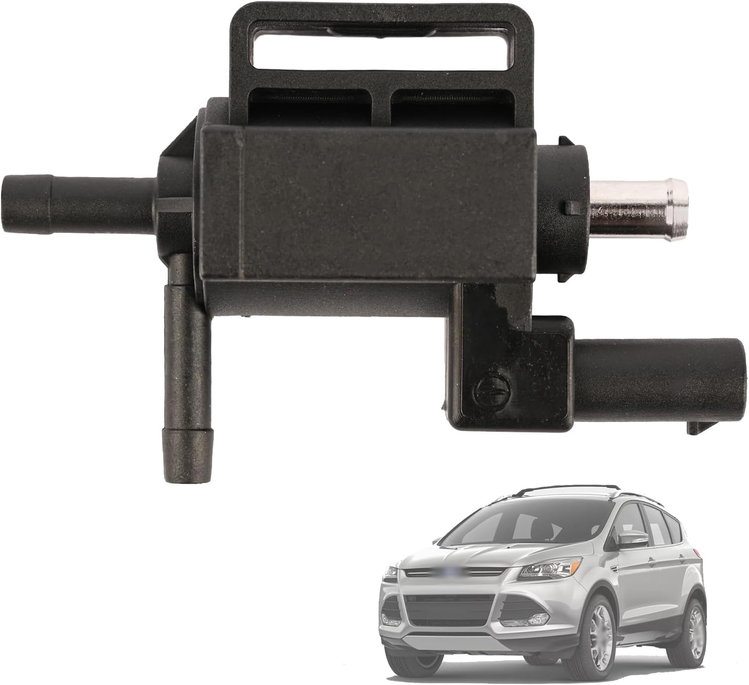 Turbocharger Boost Solenoid Valve Compatible with Ford Escape Fusion Fiesta Transit Connect 1.6L 2013 2014 2015 2016 2017 2018 2019 Replace CJ5Z-9K378-A CJ5Z-9K378-B Wastegate Actuator