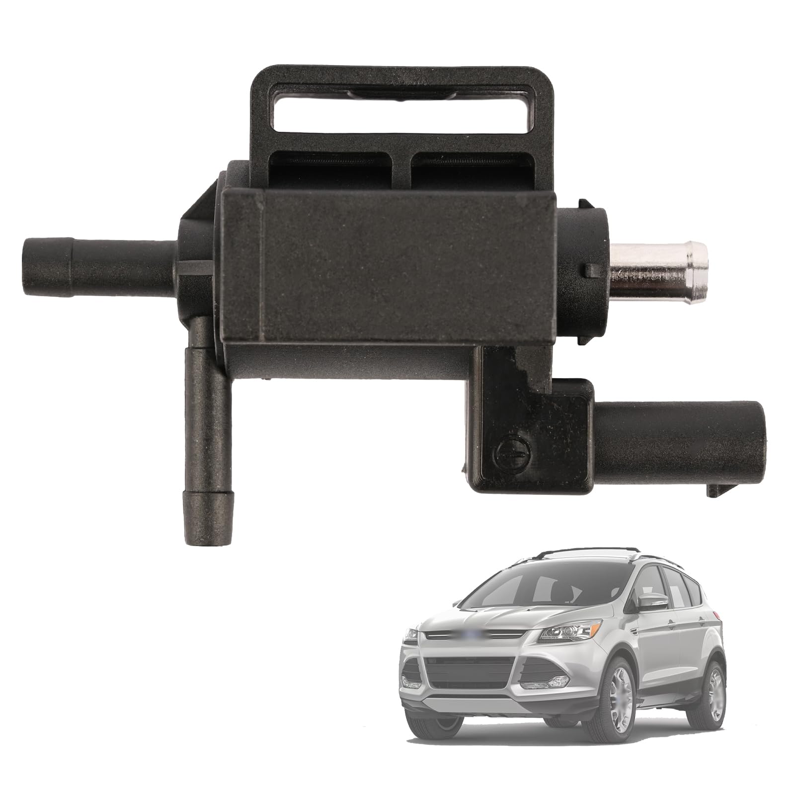 Turbocharger Boost Solenoid Valve Compatible with Ford Escape Fusion Fiesta Transit Connect 1.6L 2013 2014 2015 2016 2017 2018 2019 Replace CJ5Z-9K378-A CJ5Z-9K378-B Wastegate Actuator