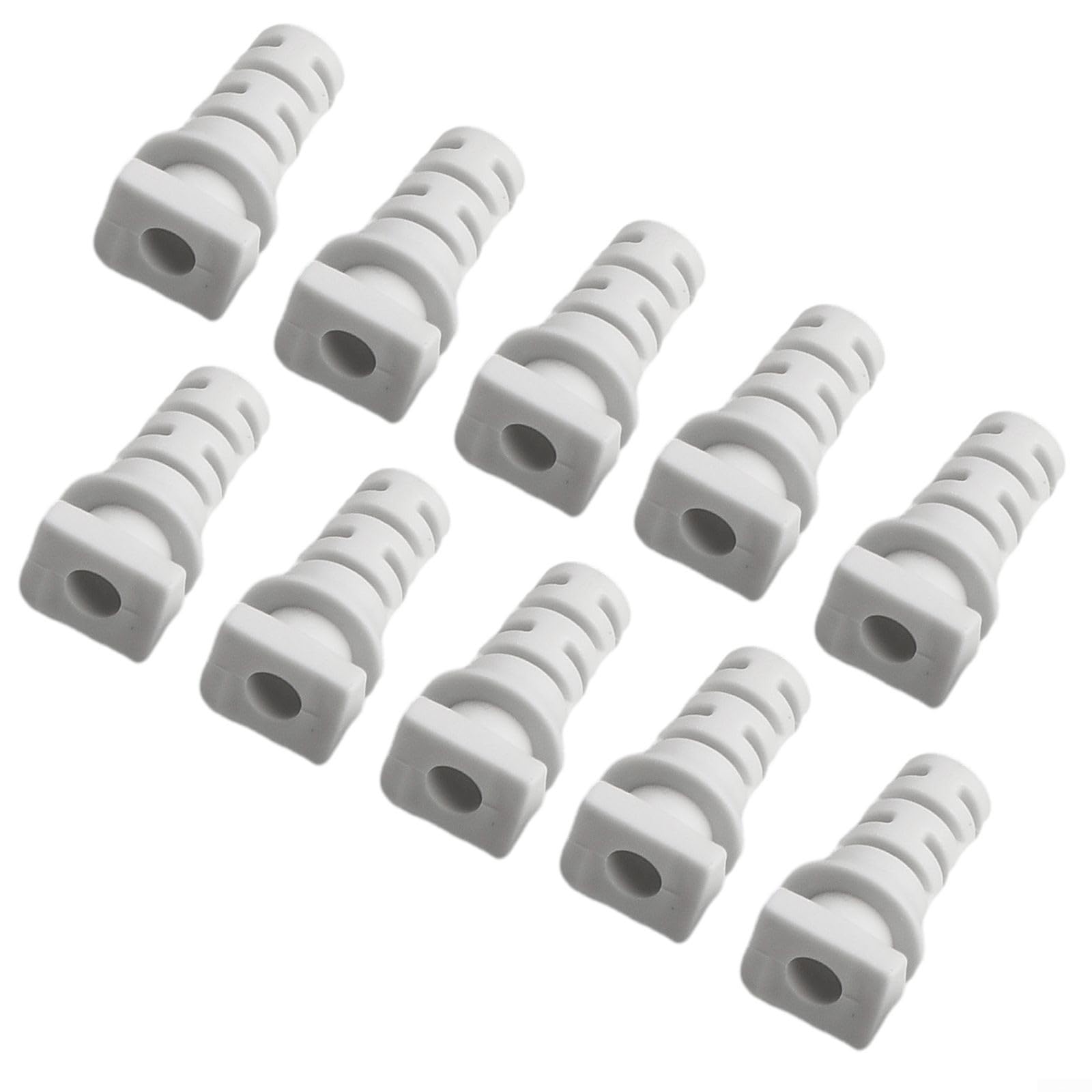 Rubber Cable Gland Connector 3.5mm 4mm 5mm for Electric Drill Cable Guard Power Tool Cord Protector Angle Grinder Wire Cover Strain Relief Bushing,(3.5mm-White)