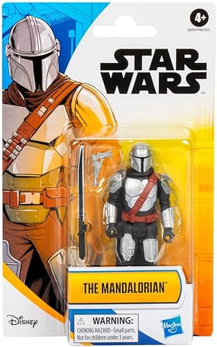 Miniatura 3 de STAR WARS Epic Hero Series The Mandalorian Figura de acción de 4 pulgadas y 2 accesorios, juguetes para niños y niñas de 4 años