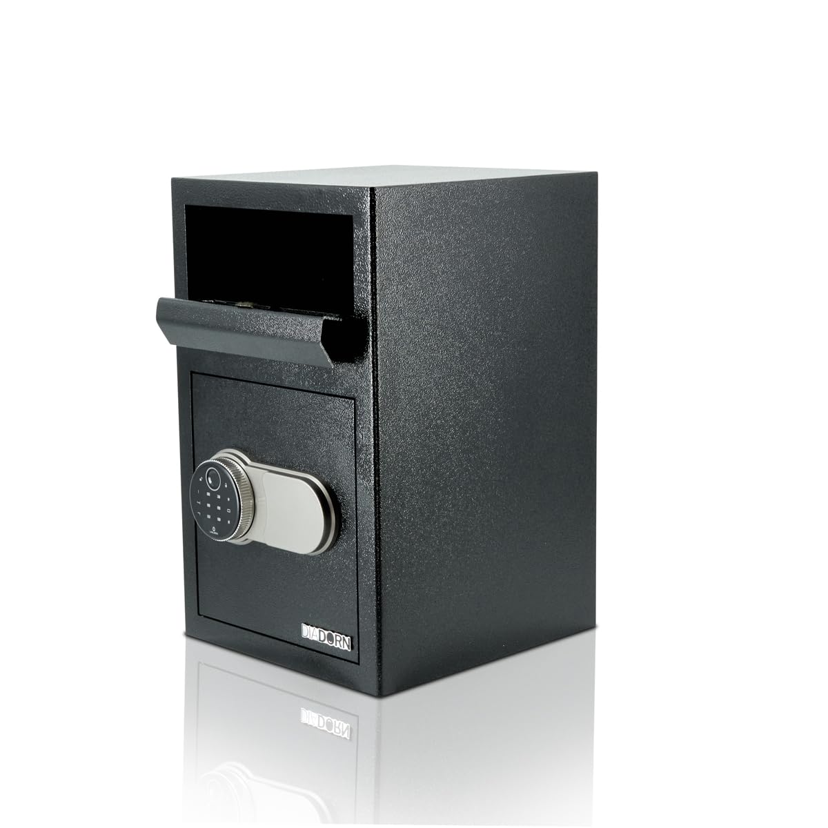 EINWURFTRESOR MIT EINWURFKLAPPE MIT FINGERPRINT PIN-CODE SCHLOSS | FINGERABDRUCK SCANNER