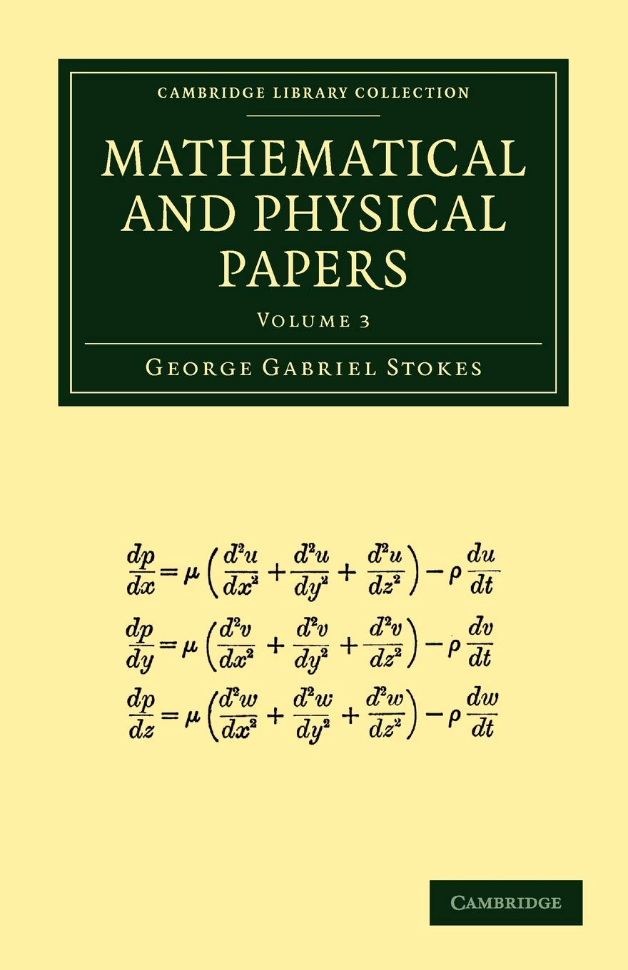 Mathematical and Physical Papers: Volume 3 (Cambridge Library Collection - Mathematics)