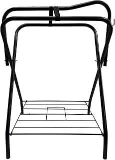 AJ Tack Freestanding Full Size Portable Horse Saddle Rack