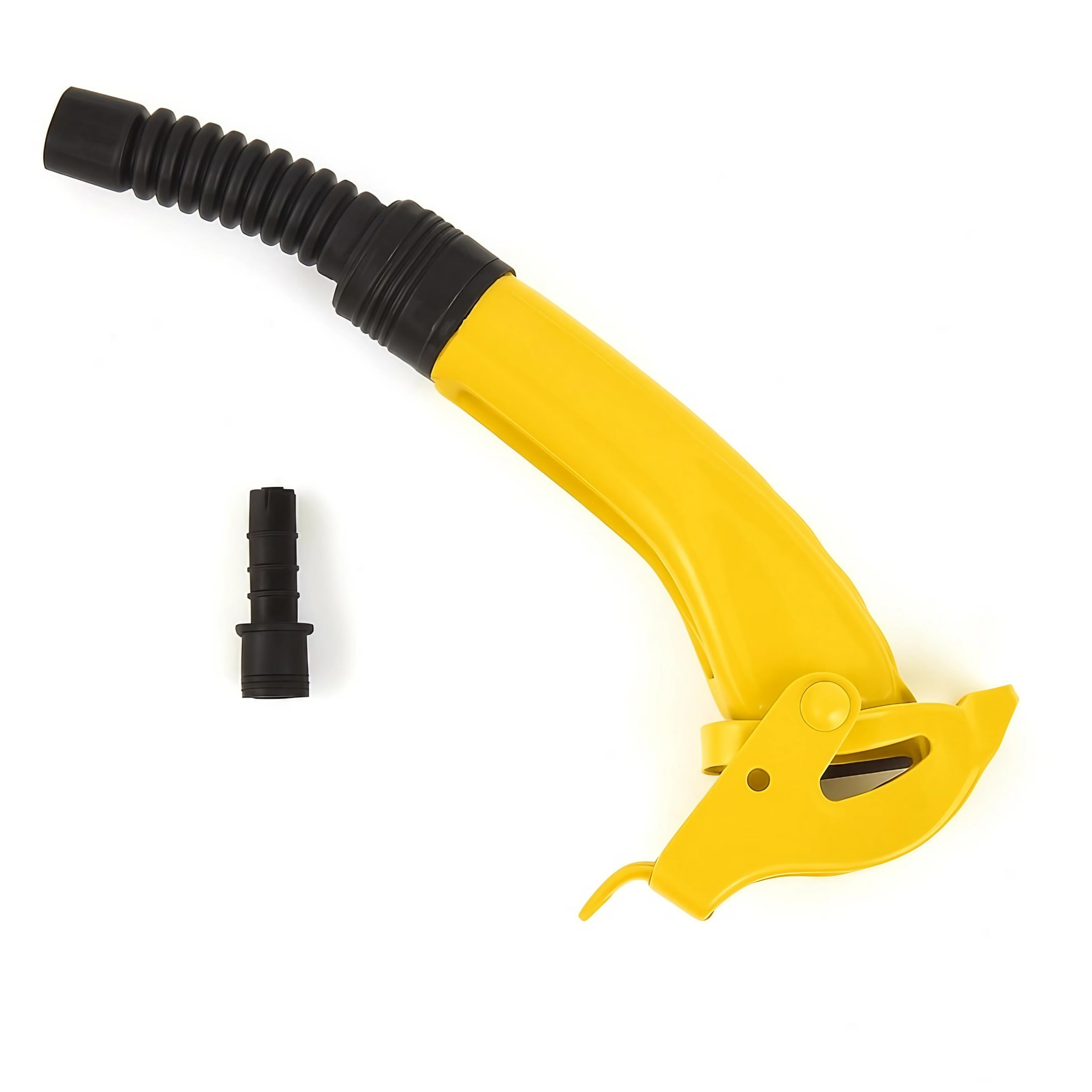 BW® Bidón de combustible de metal para gasolina, 5 x 20 litros, con boquilla Amarillo RAL 1018 Certificado TÜV y homologación UN Fabricado en Europa