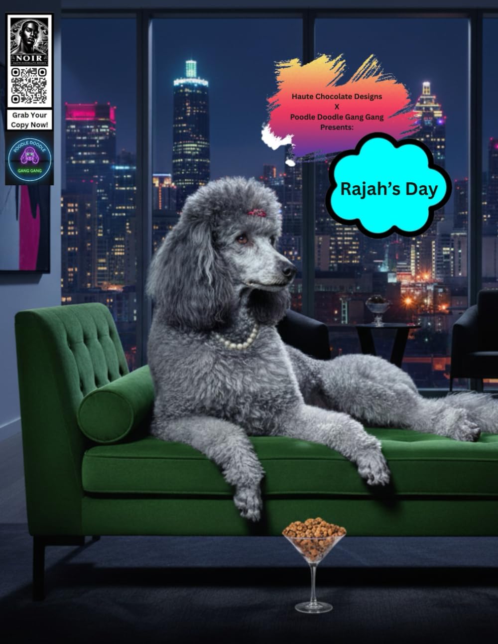 Haute Chocolate Designs | Rajah's Day | Poodle Coloring Book: Stress Relieving Poodle Coloring Book for Kids and Adults Relaxation, Poodle Gifts for All