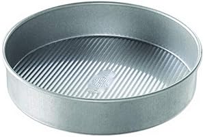 USA Pan Bakeware Nonstick Round Cake Pan, 10 Inch - Perfect for...