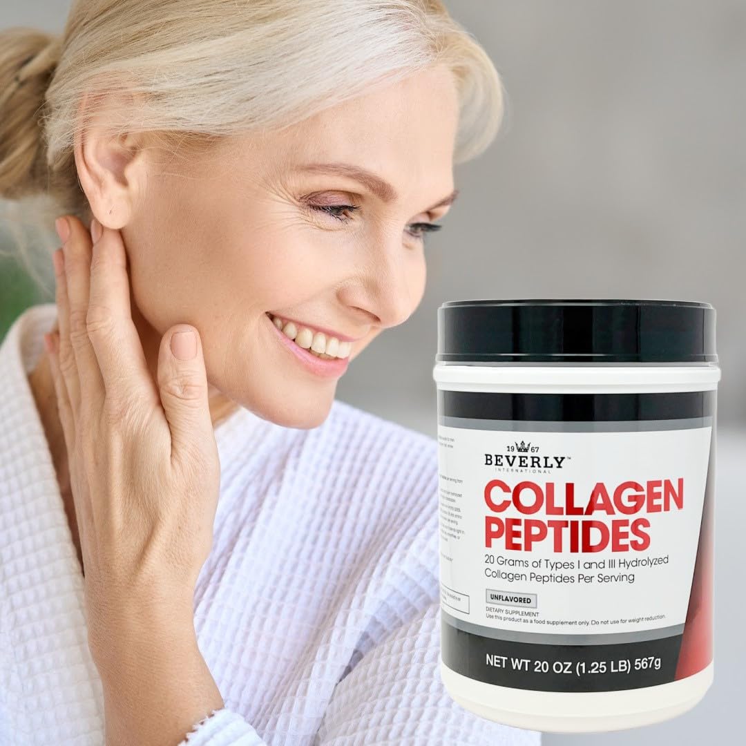 Beverly International Collagen Peptides Protein Powder, Unflavored 20 oz — Amazon image 9