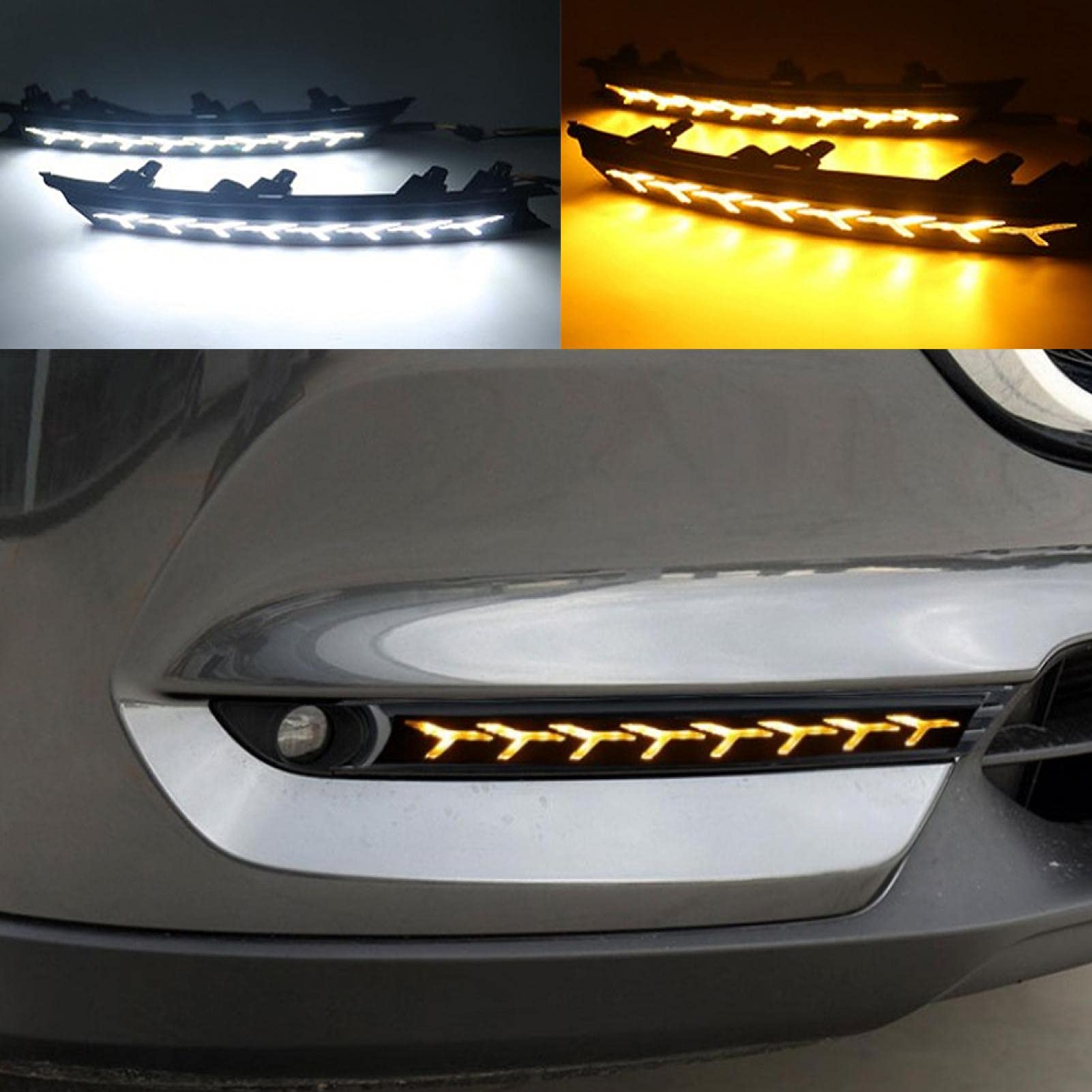 Luce di marcia diurna DRL Luce di marcia diurna a LED Luce di marcia diurna per auto Luce di marcia a LED
