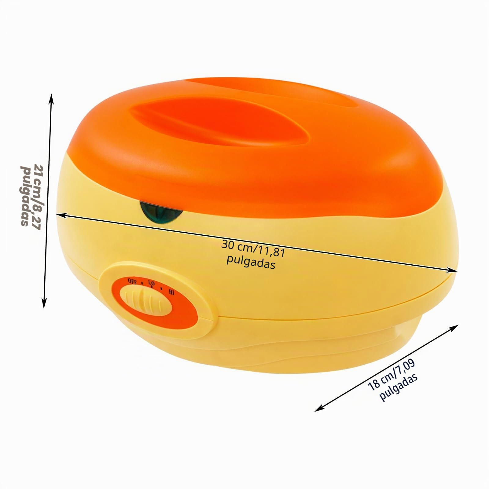 2025 Baño de parafina para manos y pies 4.4L Kit hidratante de cera de parafina ideal para el cuidado de la piel seca Spa en casa, baños de parafina
