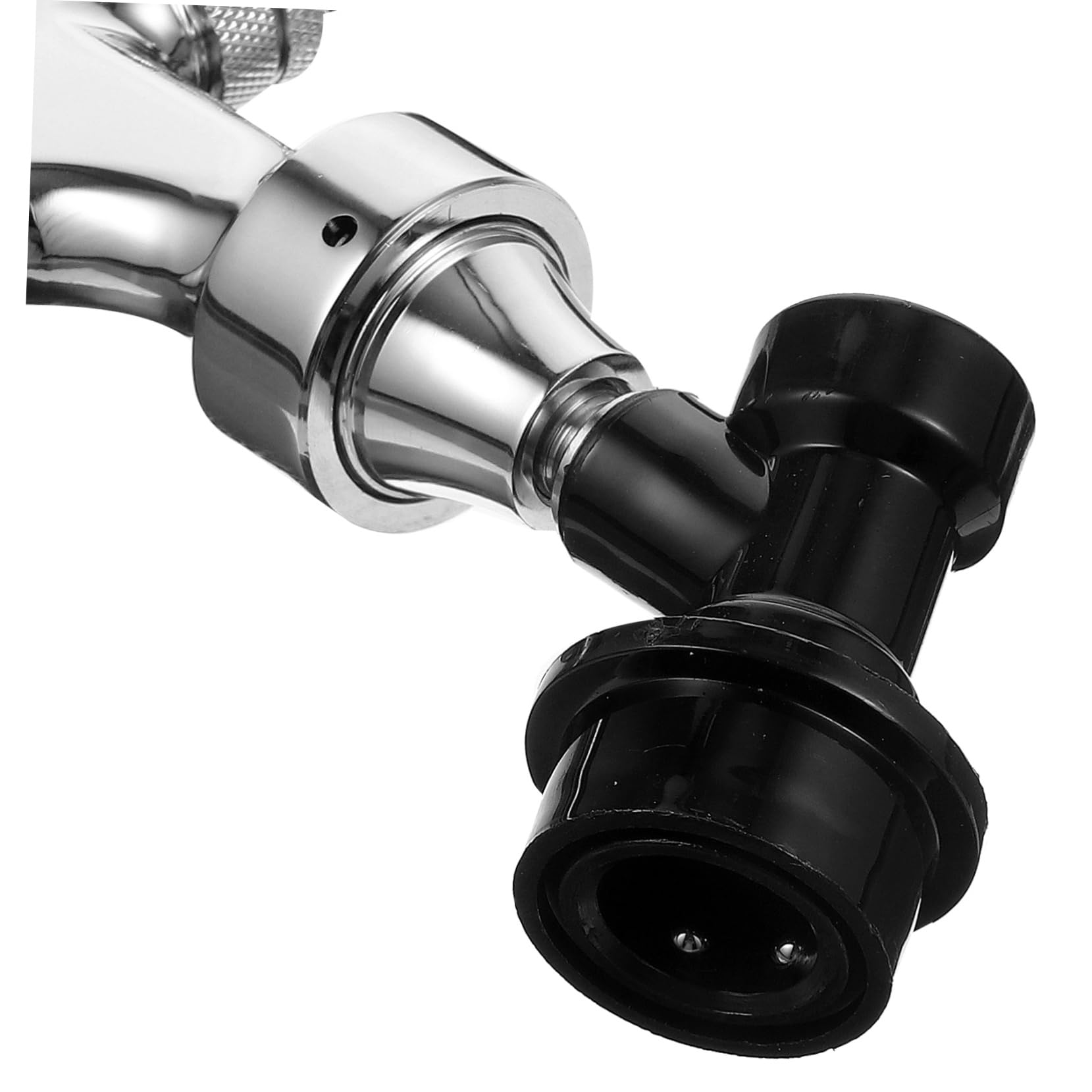 BESTYASH Grifo De Cerveza De Acero Inoxidable con Bola De Bloqueo Grifo De Barril para Dispensador De Cerveza Casera para Usar Fiestas
