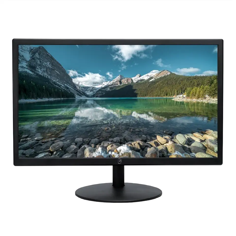 Monitor LED 20" HD+ Brasil PC 20WR, Widescreen 1600x900, 75Hz, HDMI/VGA, VESA, 5ms, Preto
