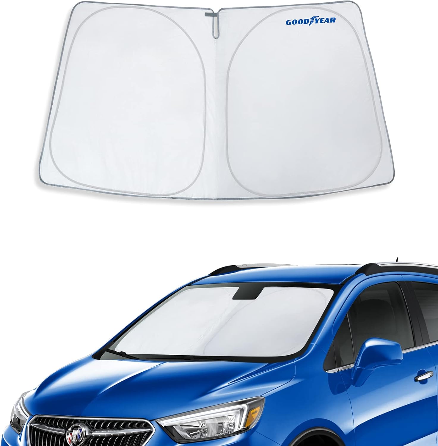 Goodyear Foldable Windshield Sun Shade for Buick Encore