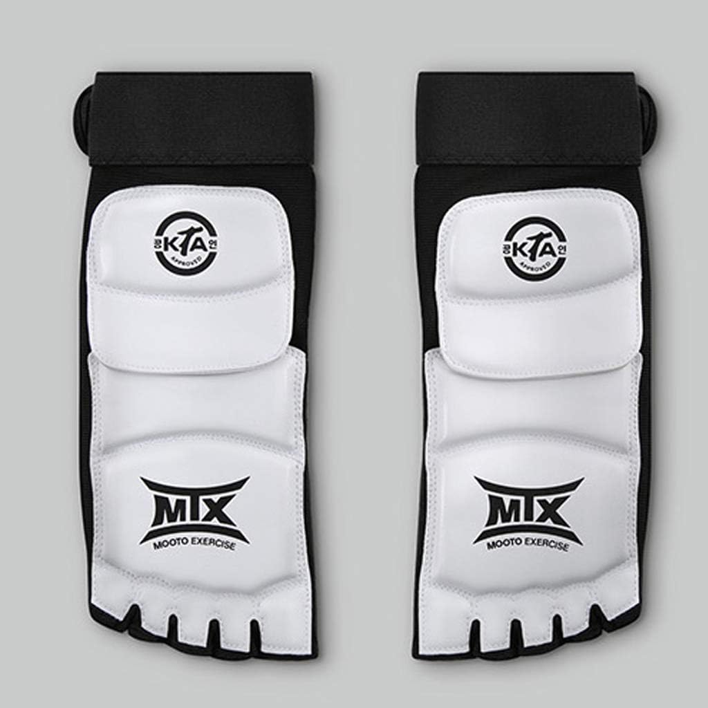 Moot Korea Taekwondo MTX S2 Foot Protector Guard Prevention of Injury Gear MMA Martial Arts UFC Karate Kick Kicking Kickboxing Gym School Academy Match KTA Approved : Sports & Outdoors
