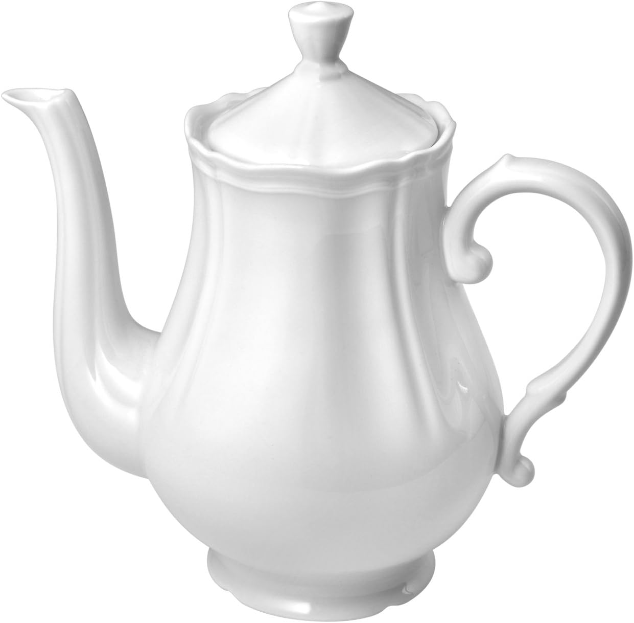 Home DB 4361469 Alba Coffee Maker, Porcelain, White, 1.2 L, Porcelain