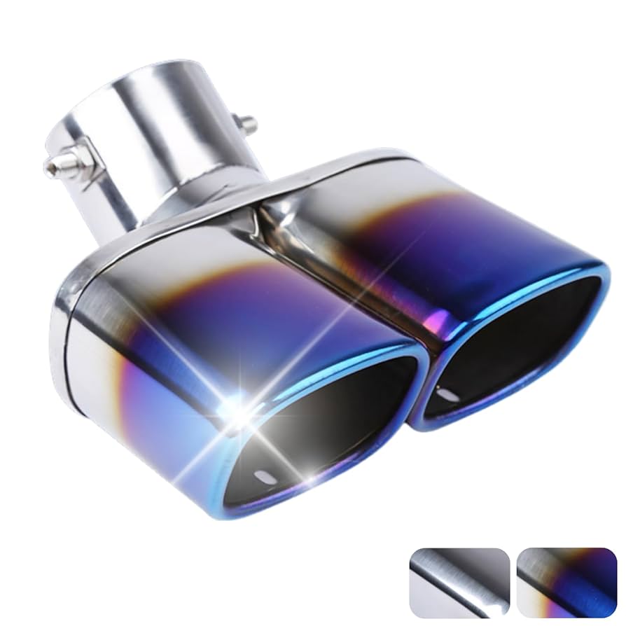 Amazon | ozgram 車用品 デュアル ツイン 2本出し マフラー