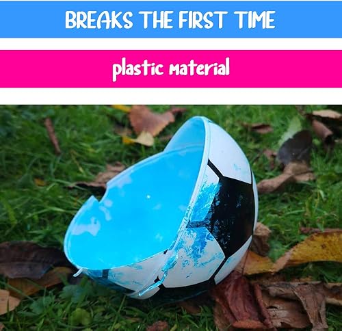 Miniatura 6 de Balón de fútbol de revelación de género con polvo rosa y azul