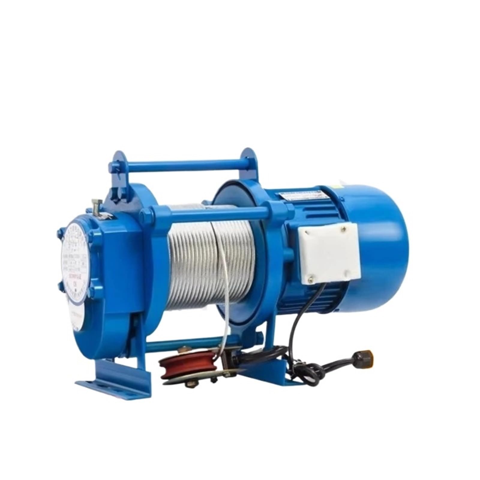 Argani elettrici Verricello Elettrico Paranco elettrico – Piccolo verricello 220V | Per ristrutturazioni edili e sollevamento di materiali pesanti con telecomando(220v 0.8ton 100m)