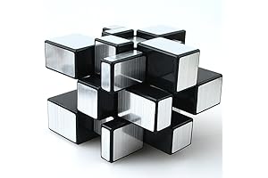 TANCH Mirror Speed Magic Cube 3X3 Puzzle for Kids & Adults