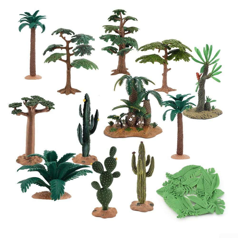 Enhance Your Child's Playtime with Realistic Tree Models Fun Garden Decoration Ideas (wild plants)