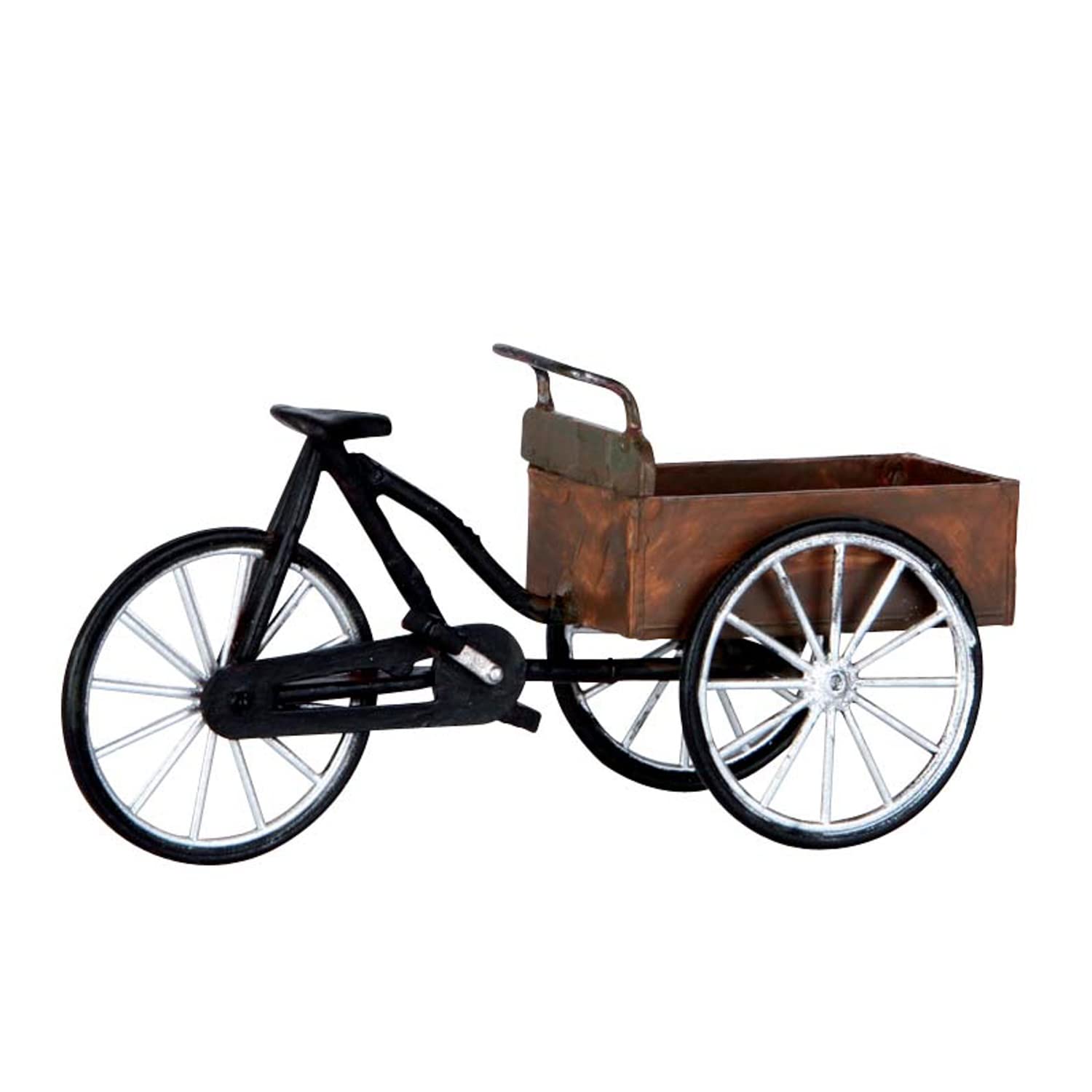 Village Collection Street Vendor's Carry Bike Figurine Accessory (64068)